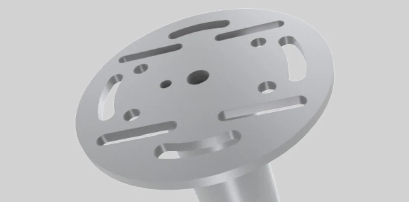 FIRST BASE PRO-Serie Vaste Lengte M16 Fundament Ronde Flens 2.6 x 76 x 1000 mm - Afbeelding 4